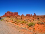 Monument Valley scenic rock formation