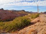 The road to Oatman an old gold rush city